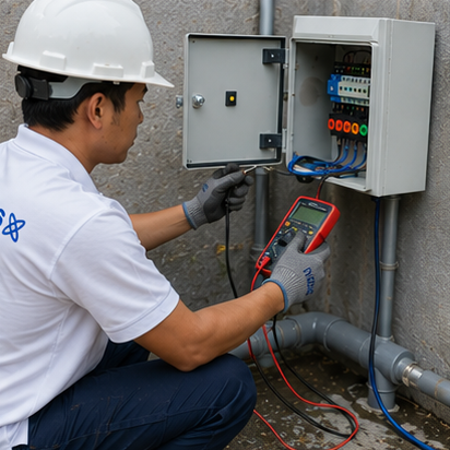 Pengecekan Panel Listrik