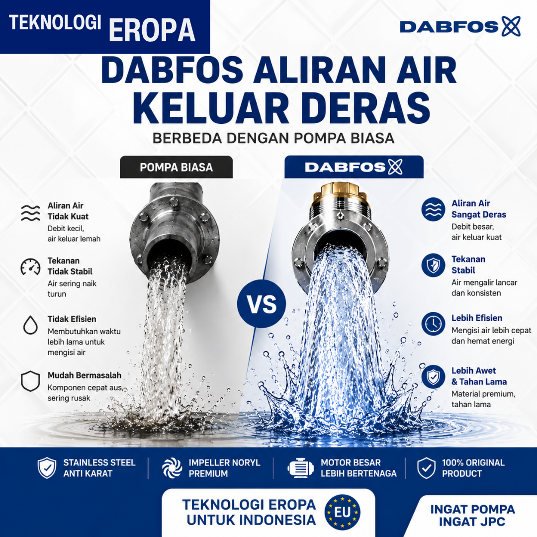 Dabfos vs Pompa Biasa